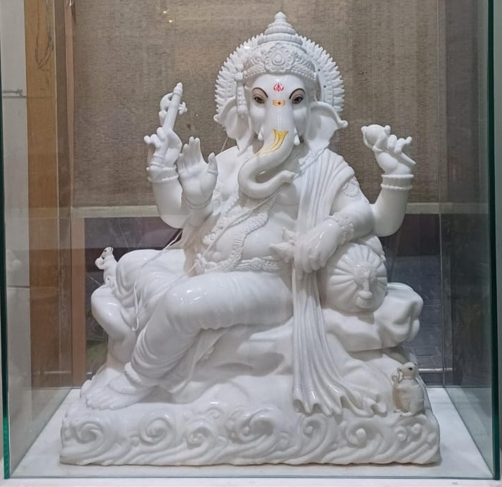 Marble Ganesh Murti