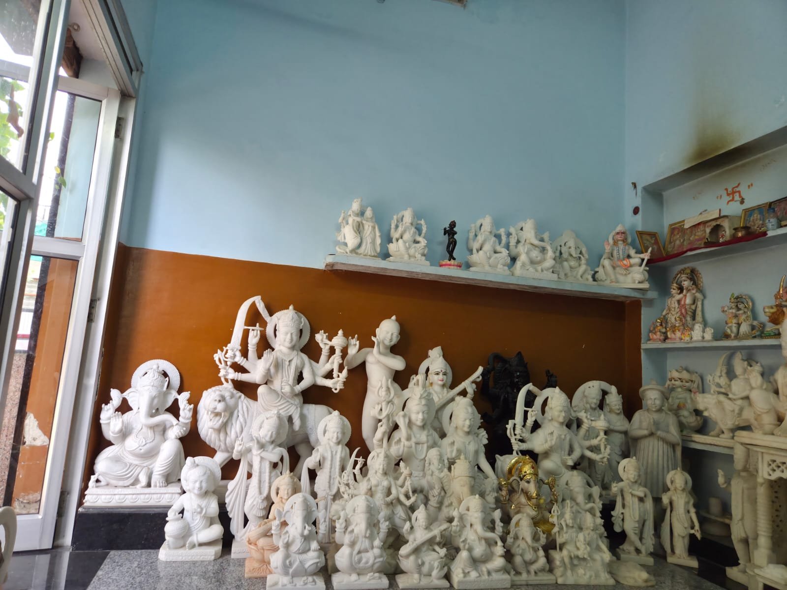 Marble Ganesh Murti