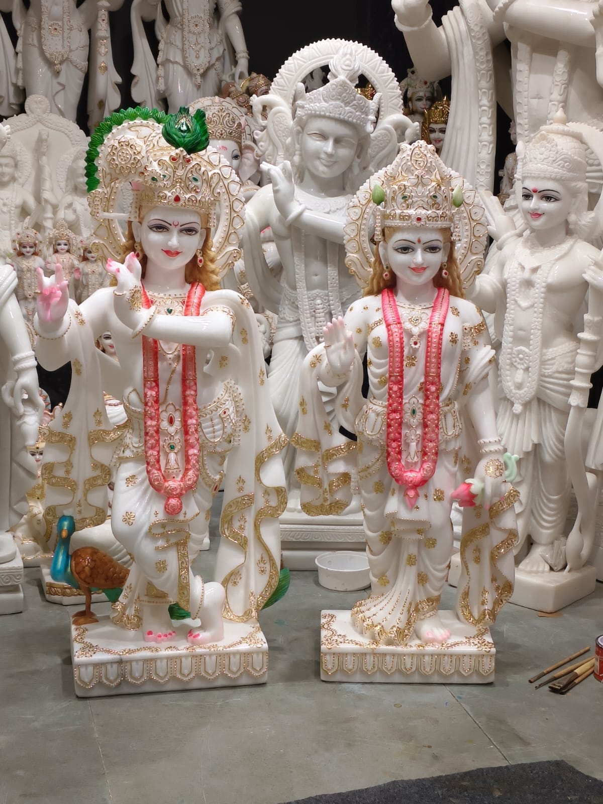 Marble Ganesh Murti
