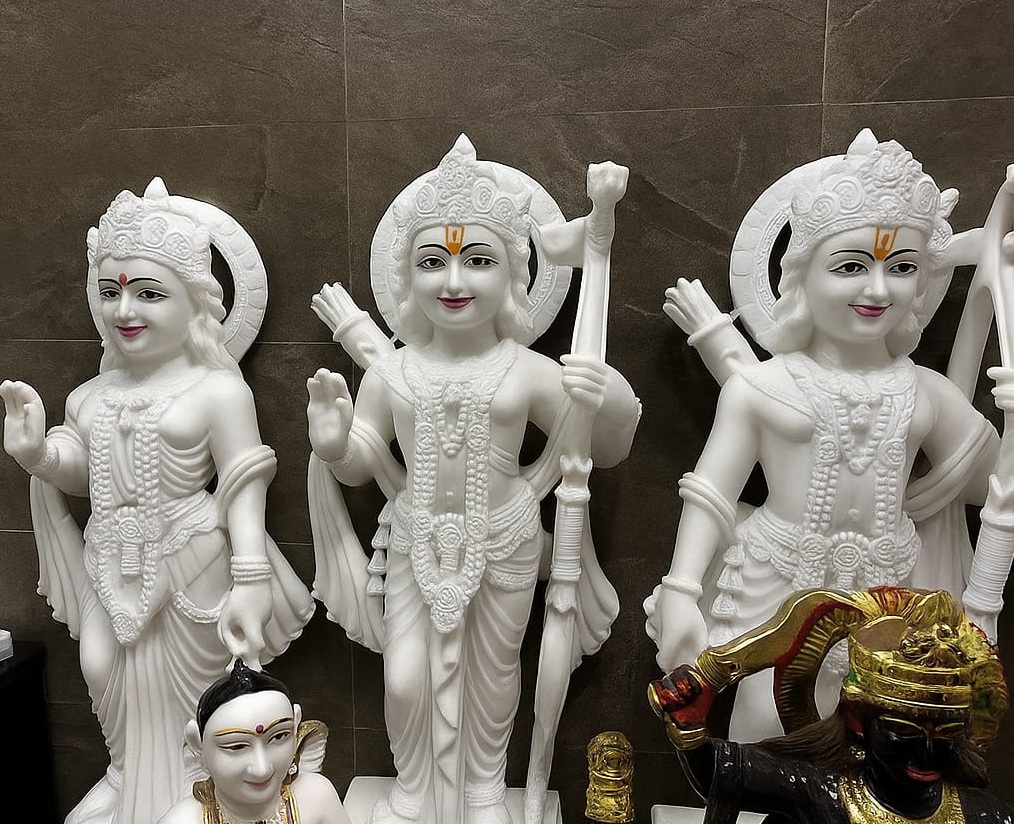 Marble Ganesh Murti