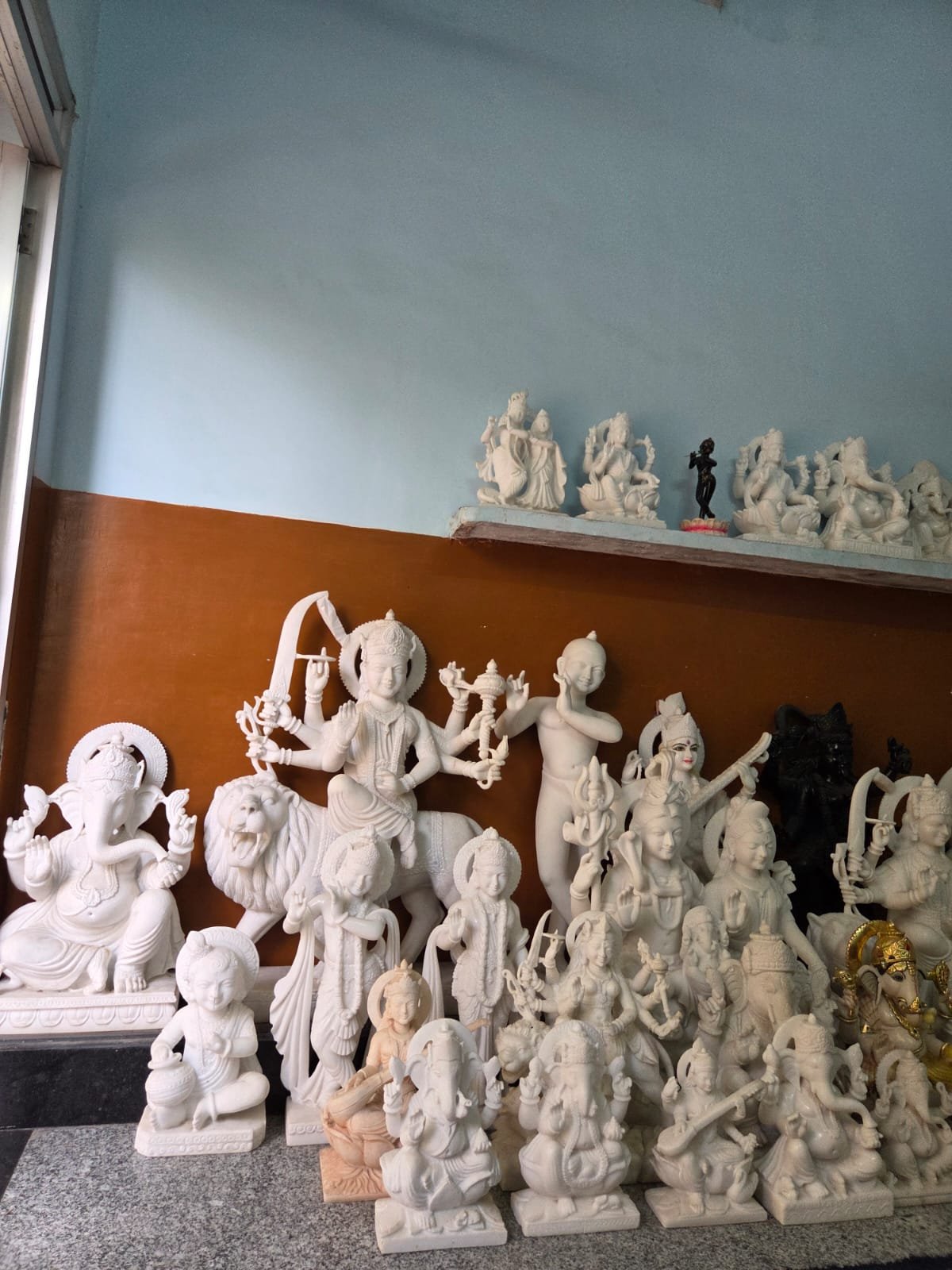 Marble Ganesh Murti