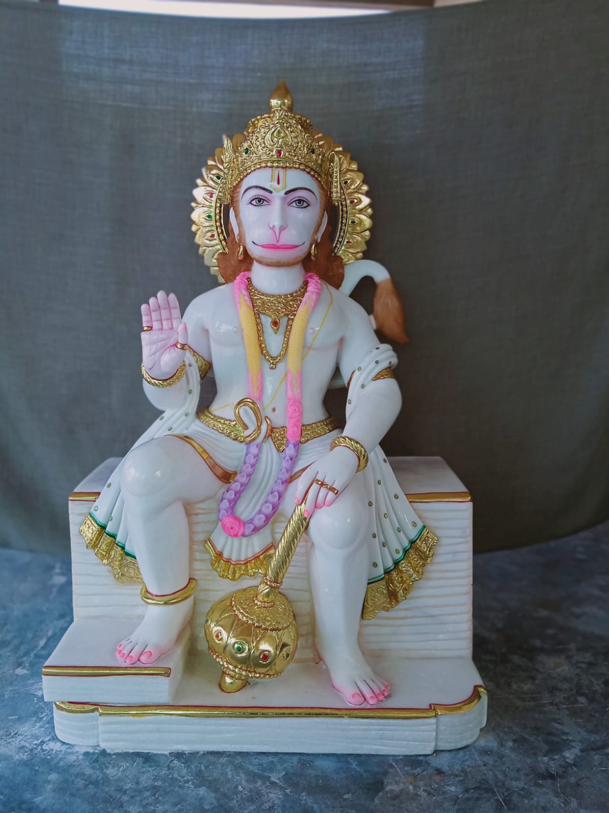 Marble Ganesh Murti